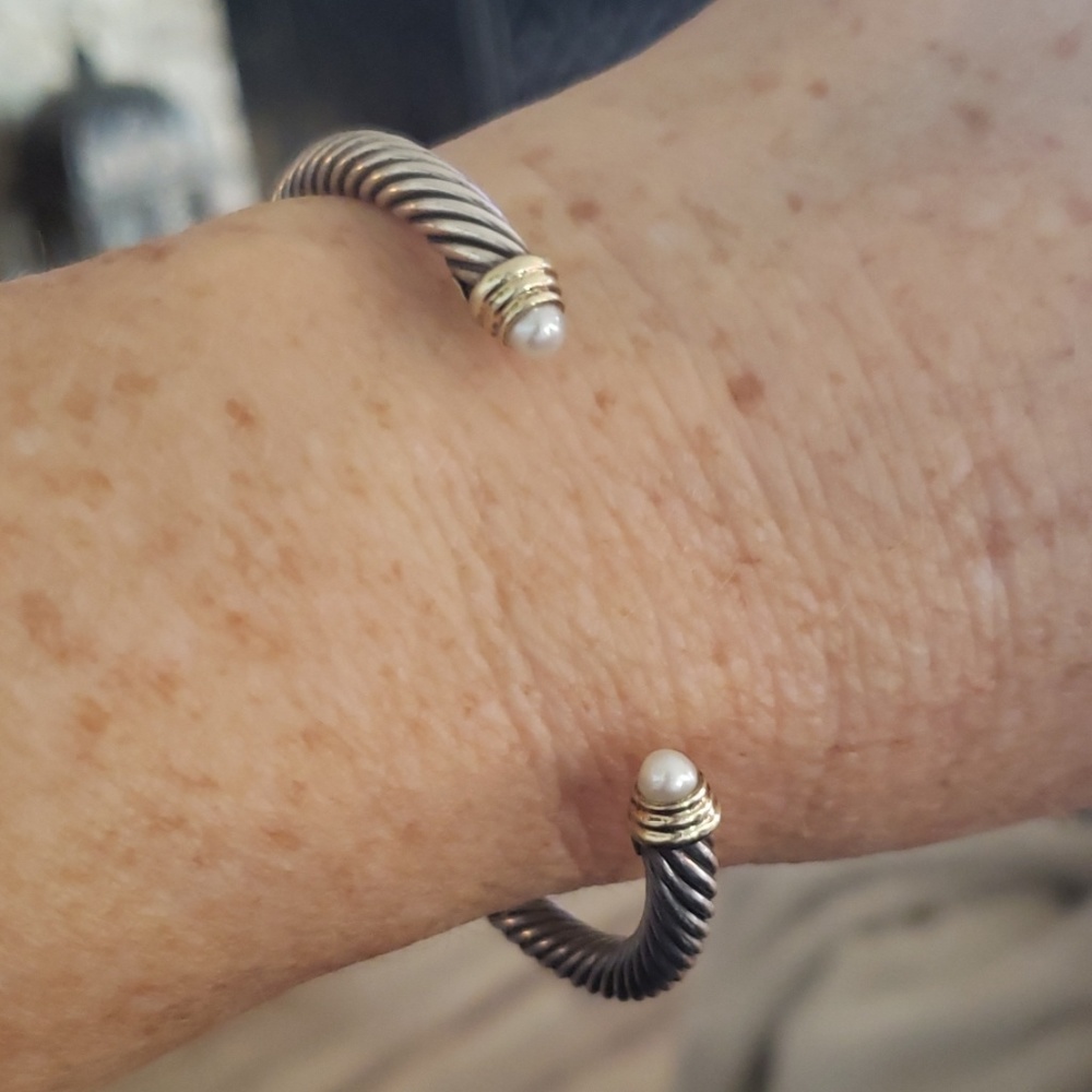 David Yurman 5mm Pearl Bracelet